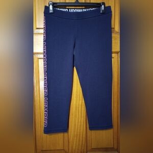 Under Armour Dark Blue Leggings, Size M
